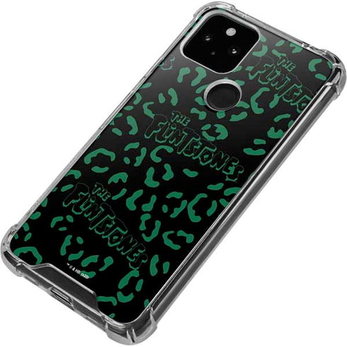 The Flinstones The Flintstones Pattern Google Pixel 5 Clear Case